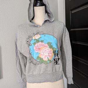 Rebellious One Heather Gray Hoodie